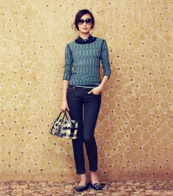 Tory Burch Plaid Redux 