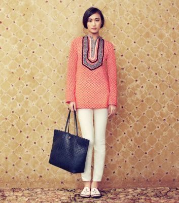Tory Burch The Print-mix Tunic 