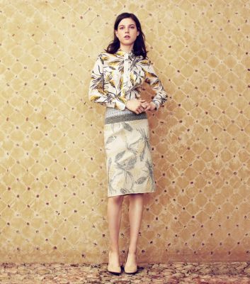 Tory Burch Wheat: Polished Pairing 