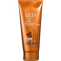 Bronze Tinted Self-Tanning Sunscreen Lotion SPF 15