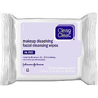 Makeup Dissolving Facial Cleansing Wipes 25 Ct