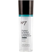 No 7 Protect & Perfect Intense Beauty Serum Bottle