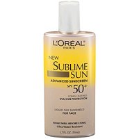 Sublime Sun Advanced Sunscreen SPF 50+ Liquid Silk Sunshield For Face