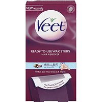 Ready-To-Use Wax Strips For Legs & Body