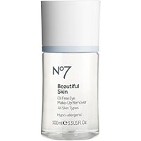 No 7 Beautiful Skin Oil-Free Eye Makeup Remover
