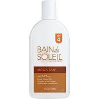 Mega Tan Sunscreen w/Self-Tanners SPF 4