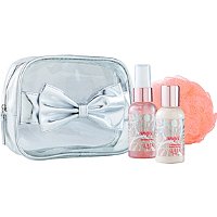 Shimmer Bath Set with Glitter Bow Bag