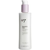 Online Only No 7 Beautiful Skin Age Defense Cleanser