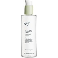 Online Only No 7 Beautiful Skin Cleansing Water