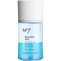 Online Only No 7 Beautiful Skin Eye Make-Up Remover