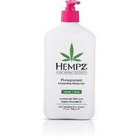 Pomegranate Herbal Body Moisturizer with Pink Pump