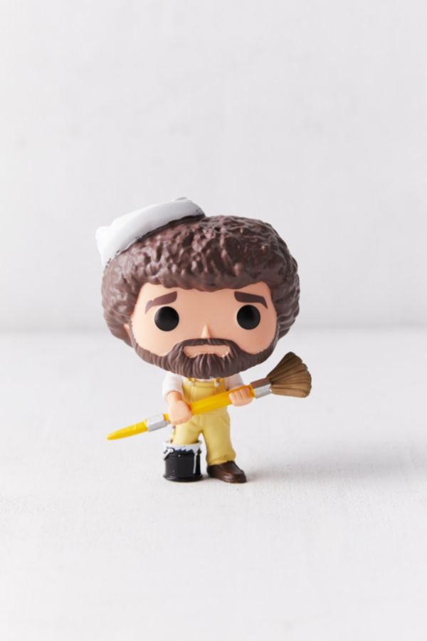 bob ross in overalls