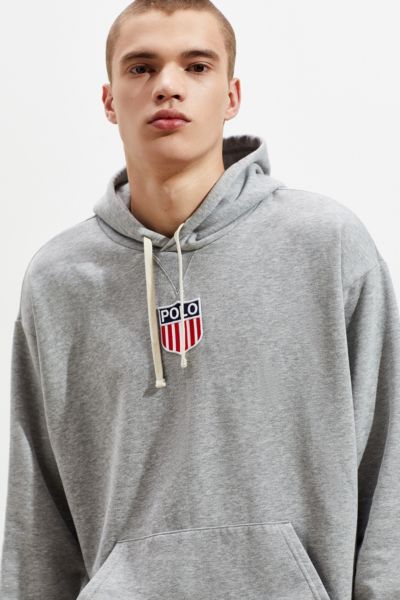 champion uo exclusive eco fleece bird print hoodie sweatshirt