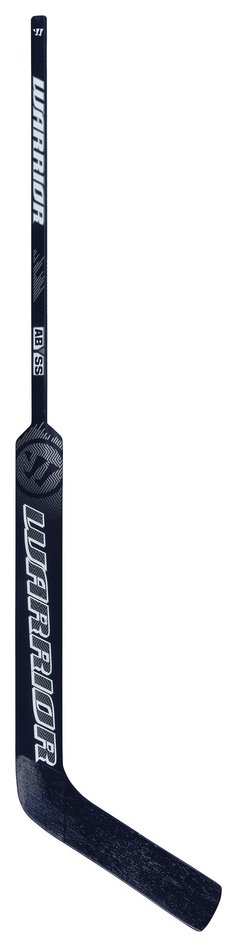 Abyss Goalie Stick, Navy with White & Grey