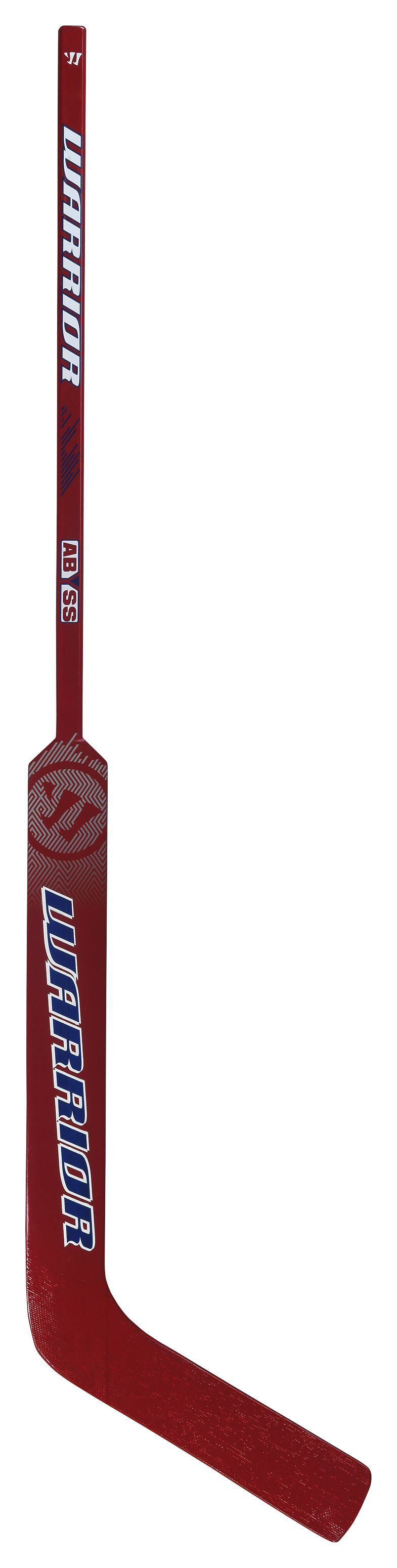 Abyss Goalie Stick, Red with White & Blue