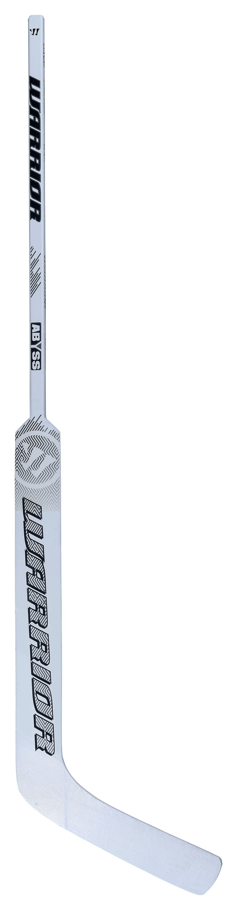 Abyss Goalie Stick, White with Black