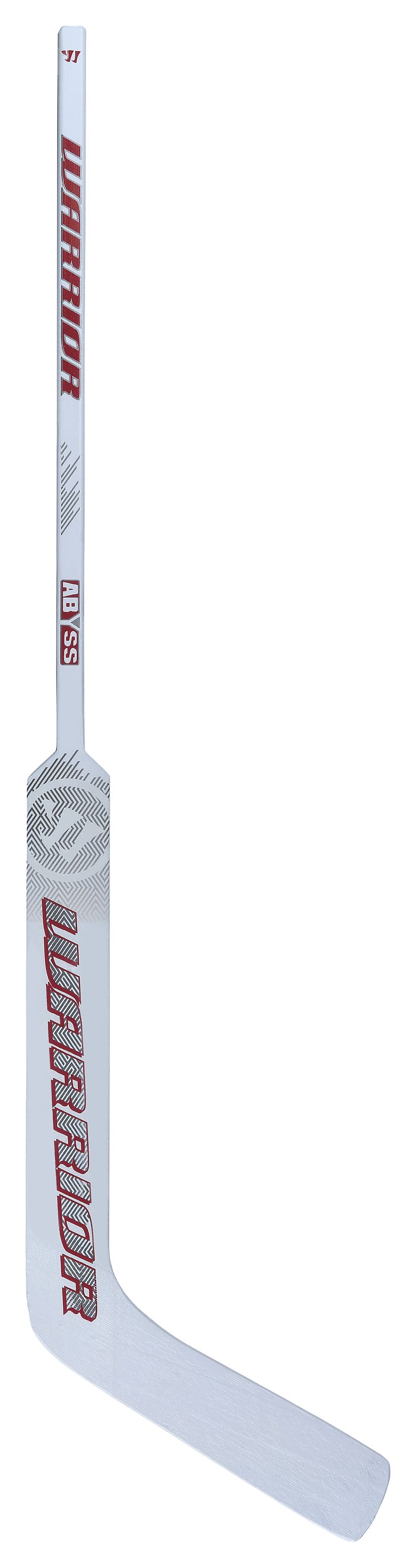Abyss Goalie Stick, White with Red