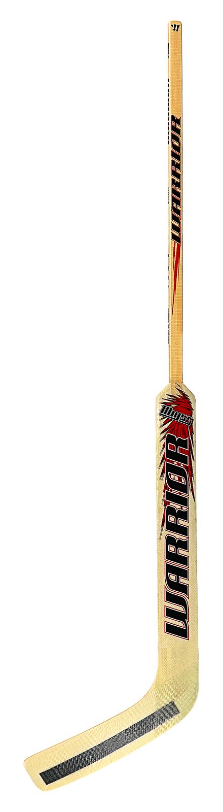 Abyss Goalie Stick, Natural with Red