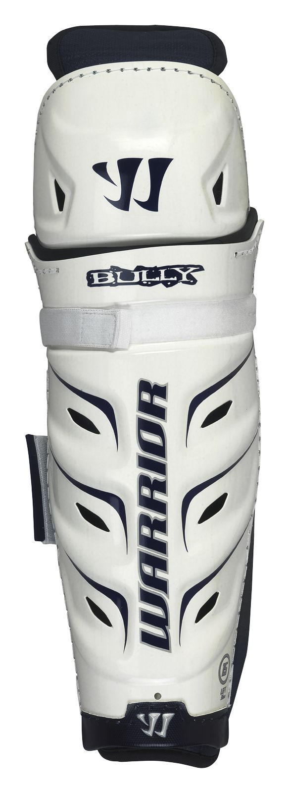 Bully Shin Guards, White with Black