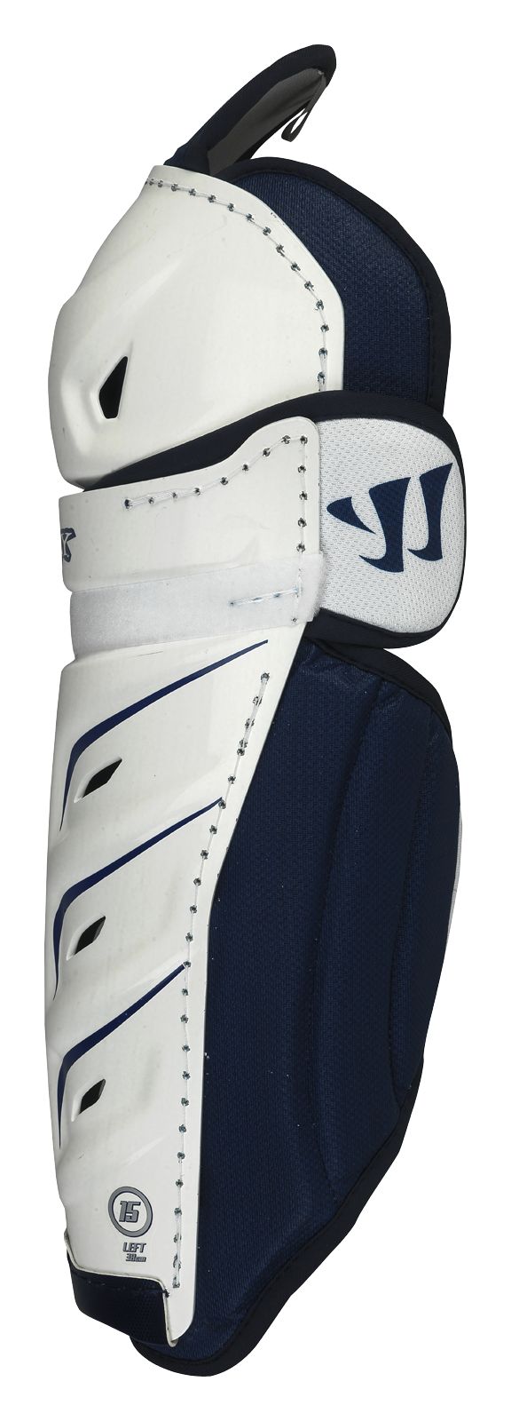 Bully Shin Guards, White with Black