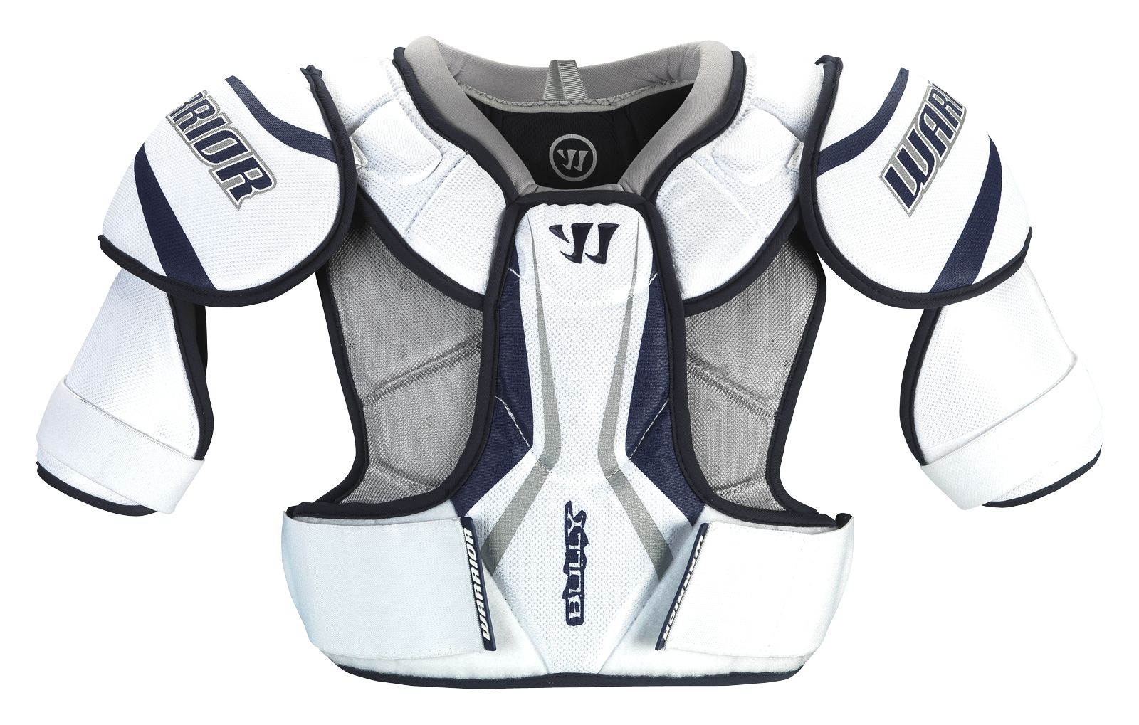 Bully Shoulder Pad, White with Black &amp; Grey