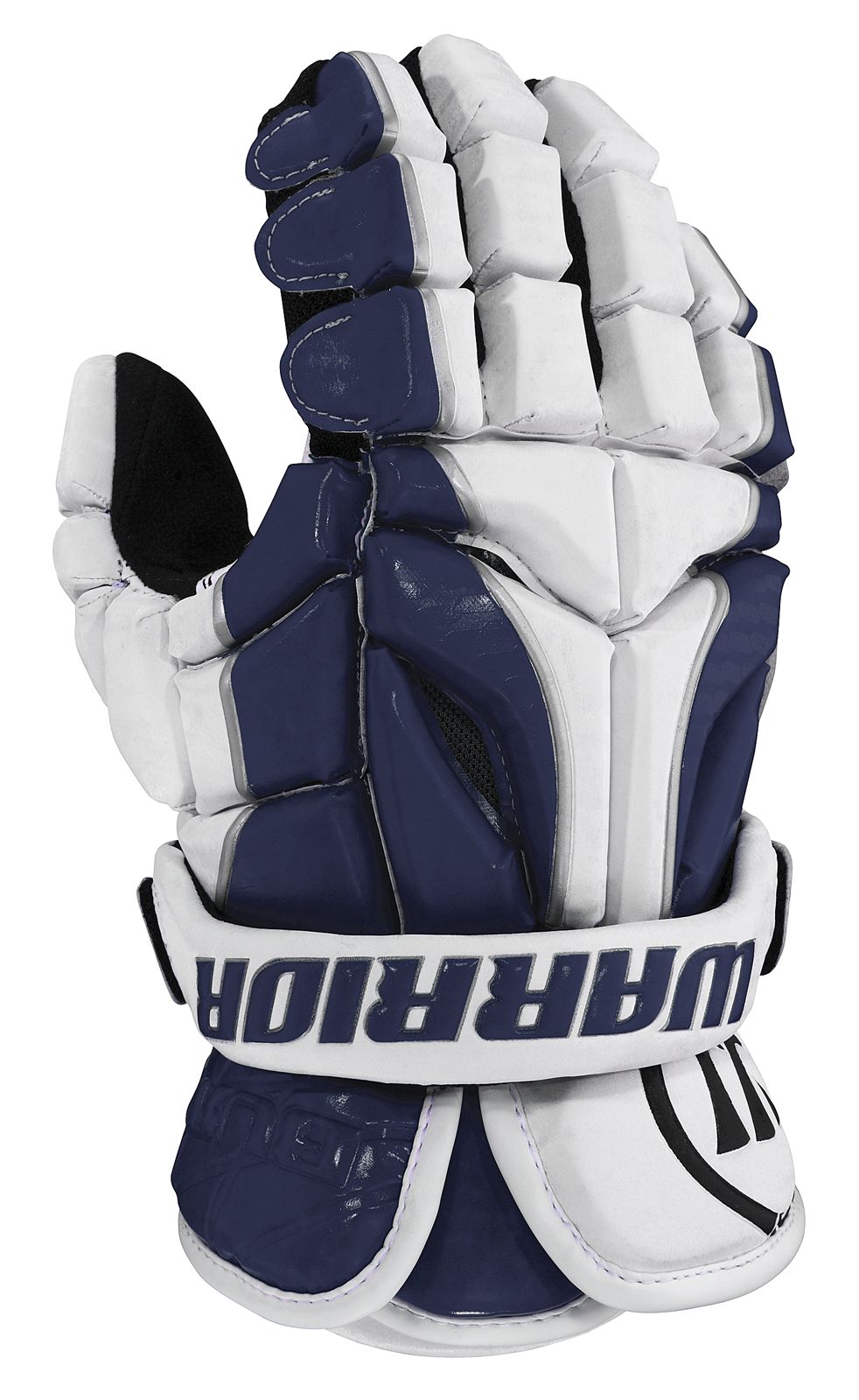 Burn, Navy with White