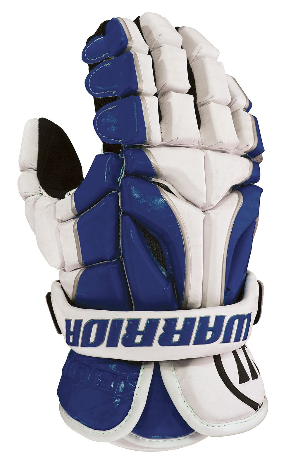Burn, Royal Blue with White