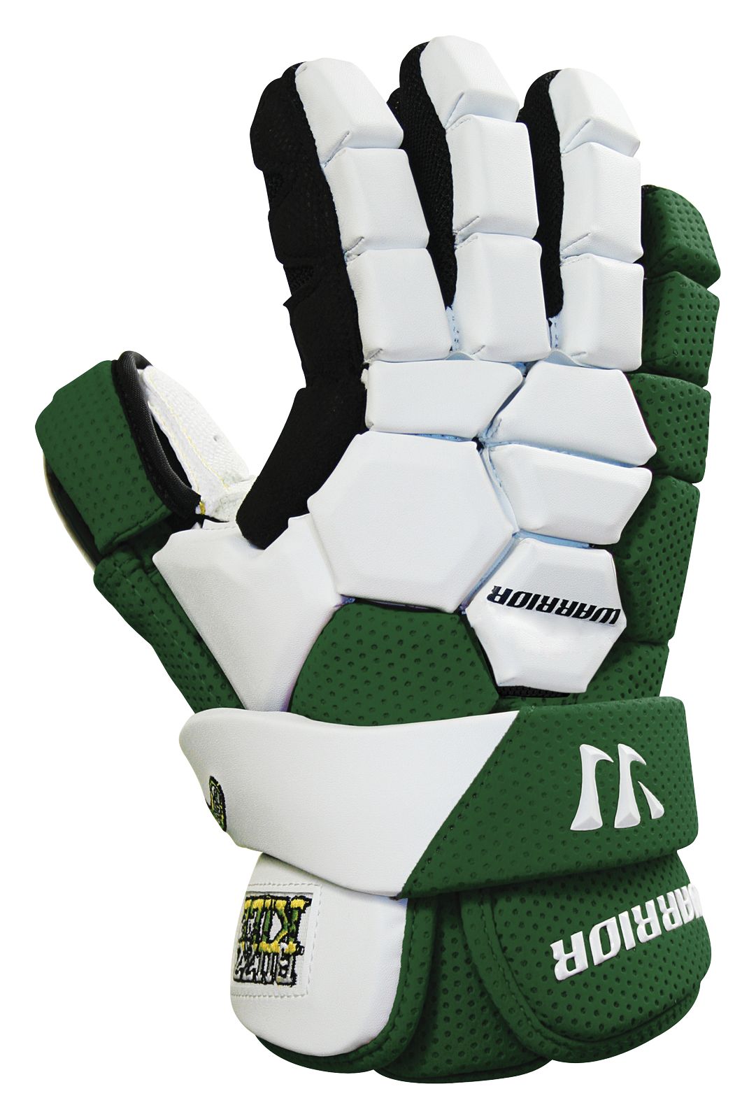 Buzzkill Goalie Glove, Forest Green with White