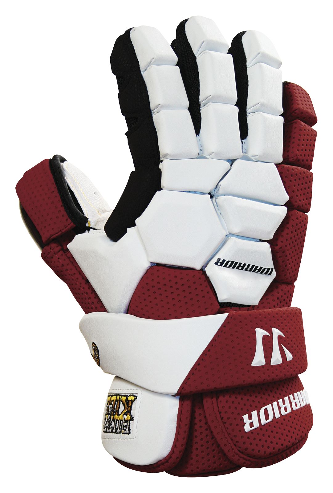 Buzzkill Goalie Glove, Maroon with White