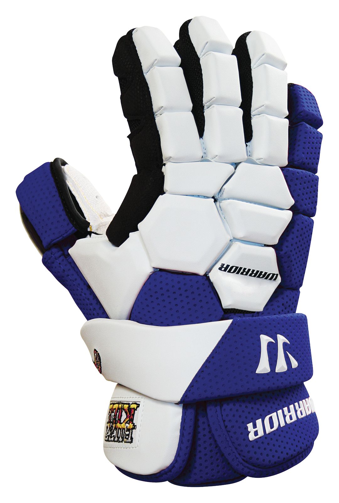 Buzzkill Goalie Glove, Royal Blue with White