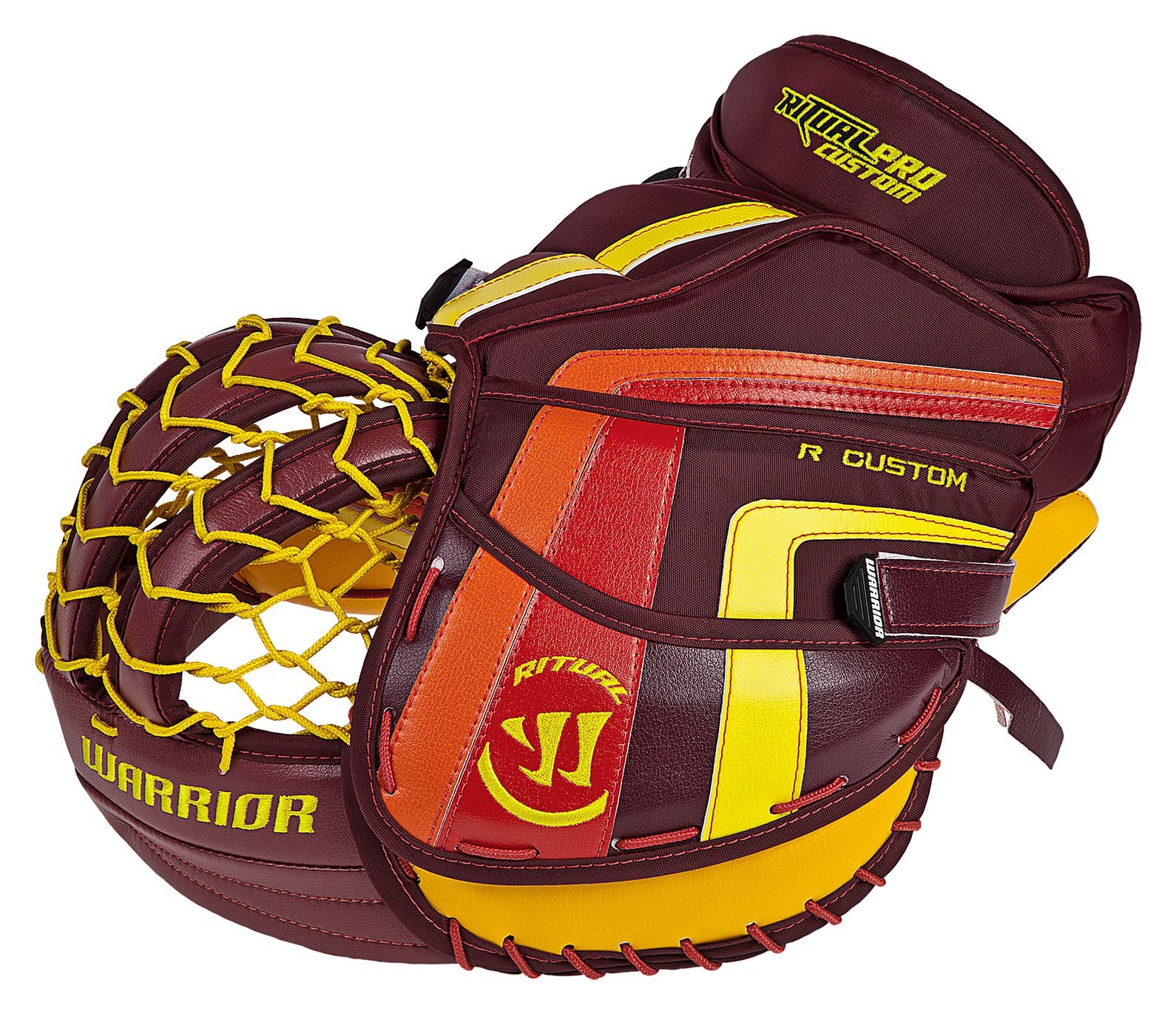 Ritual Custom Pro Trapper, Red with Yellow &amp; Orange