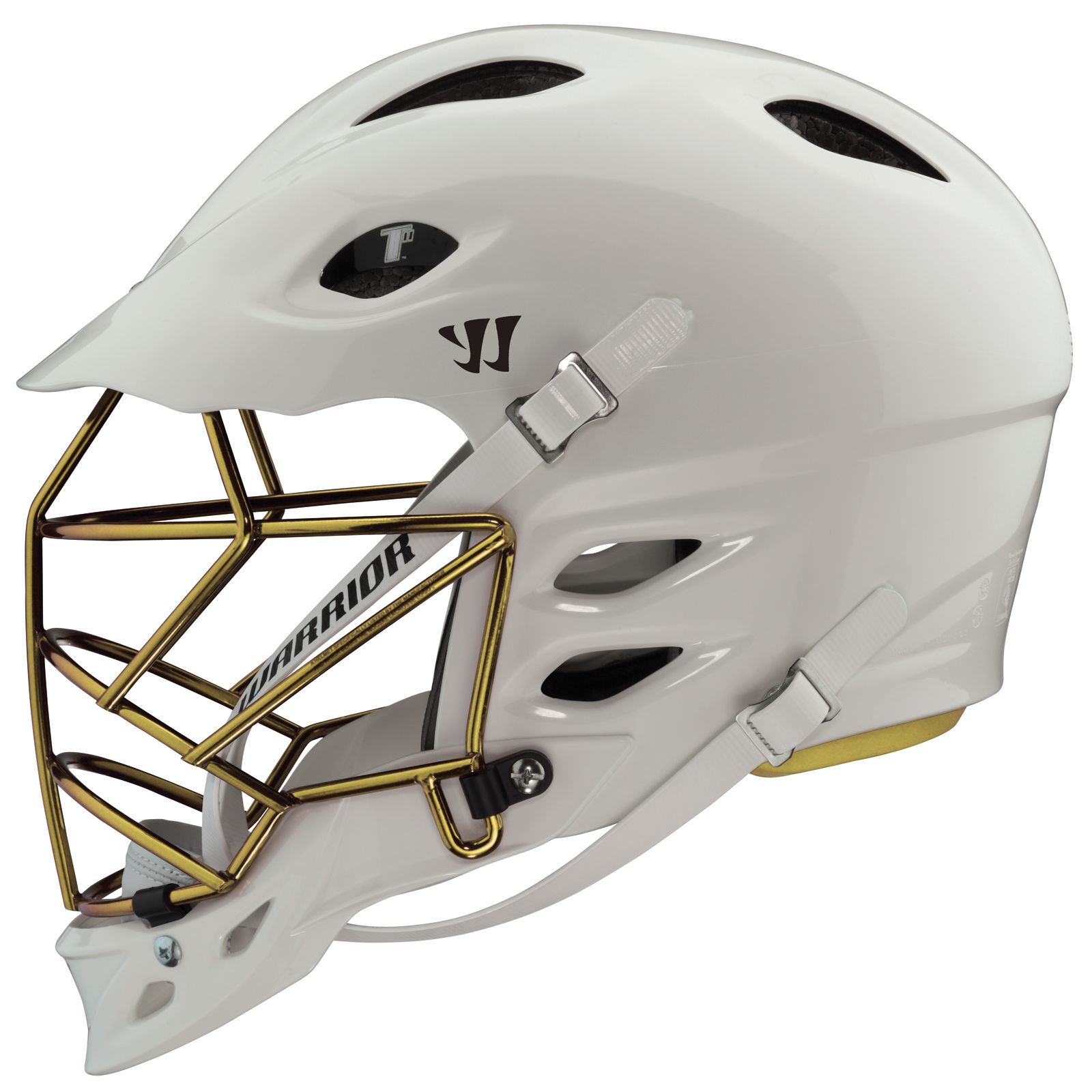 TII Custom Painted Helmet, White with Gold