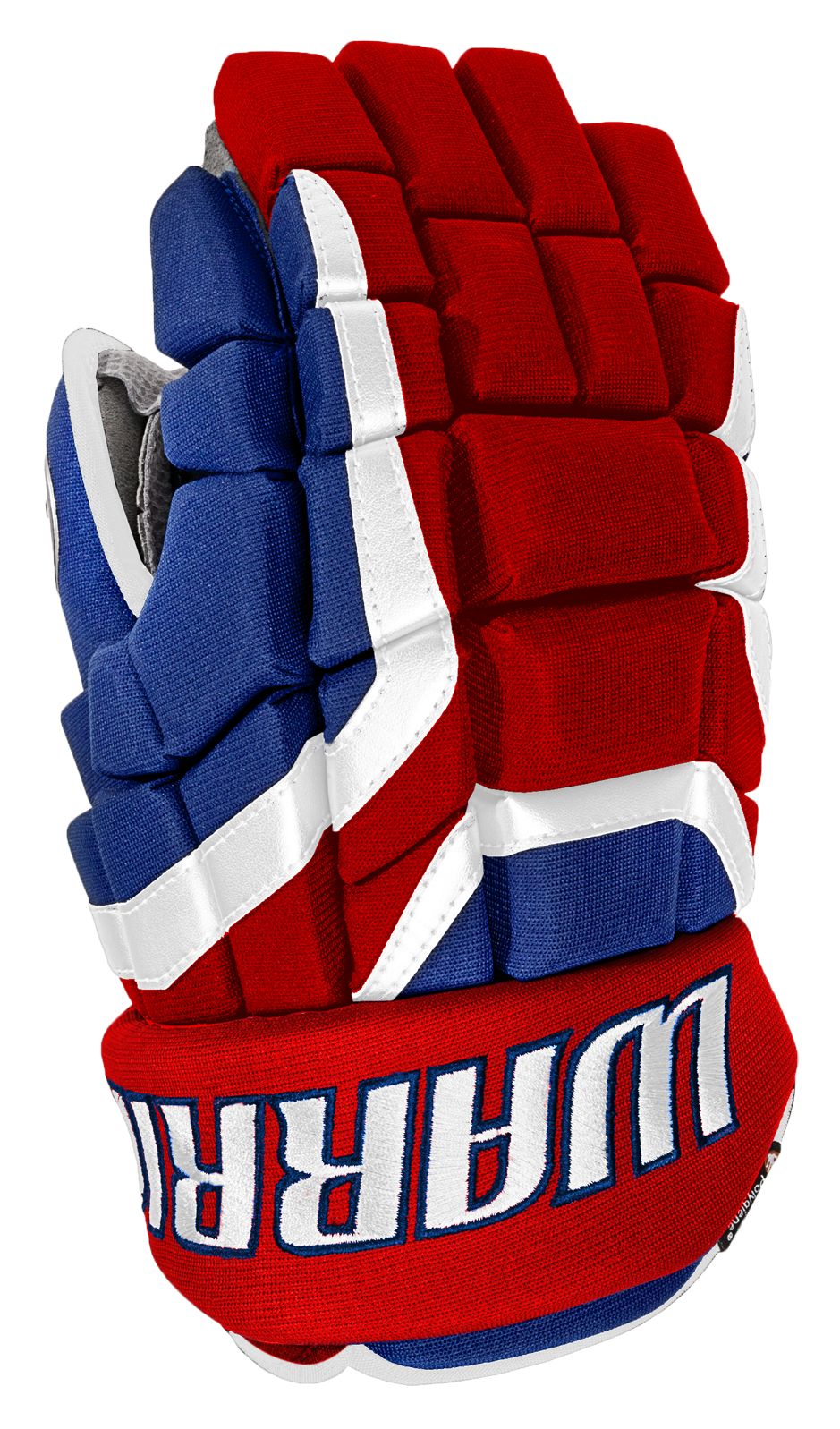 Covert DT2 Glove, Royal Blue with Red &amp; White