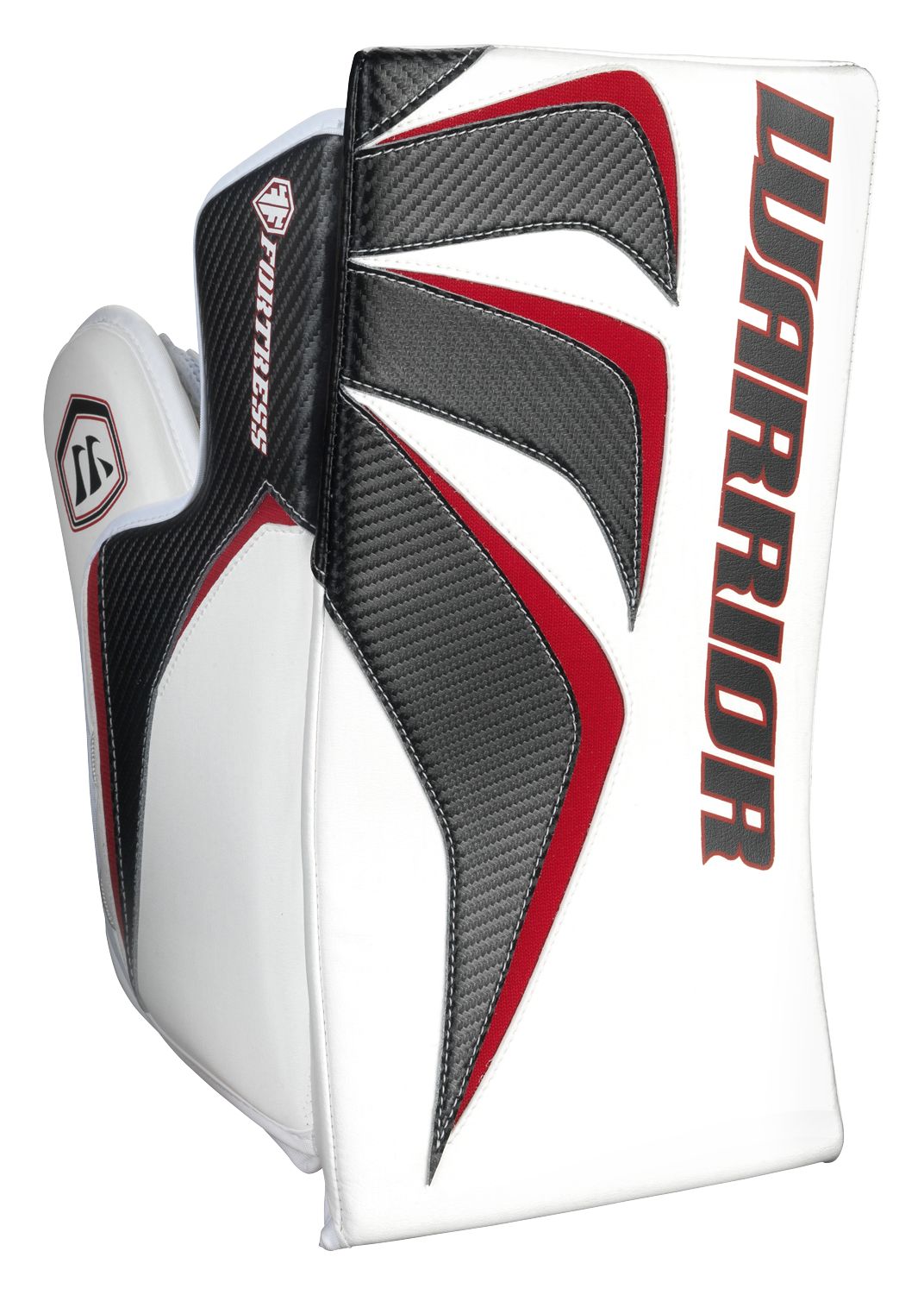 Fortress Blocker, White with Black & Red