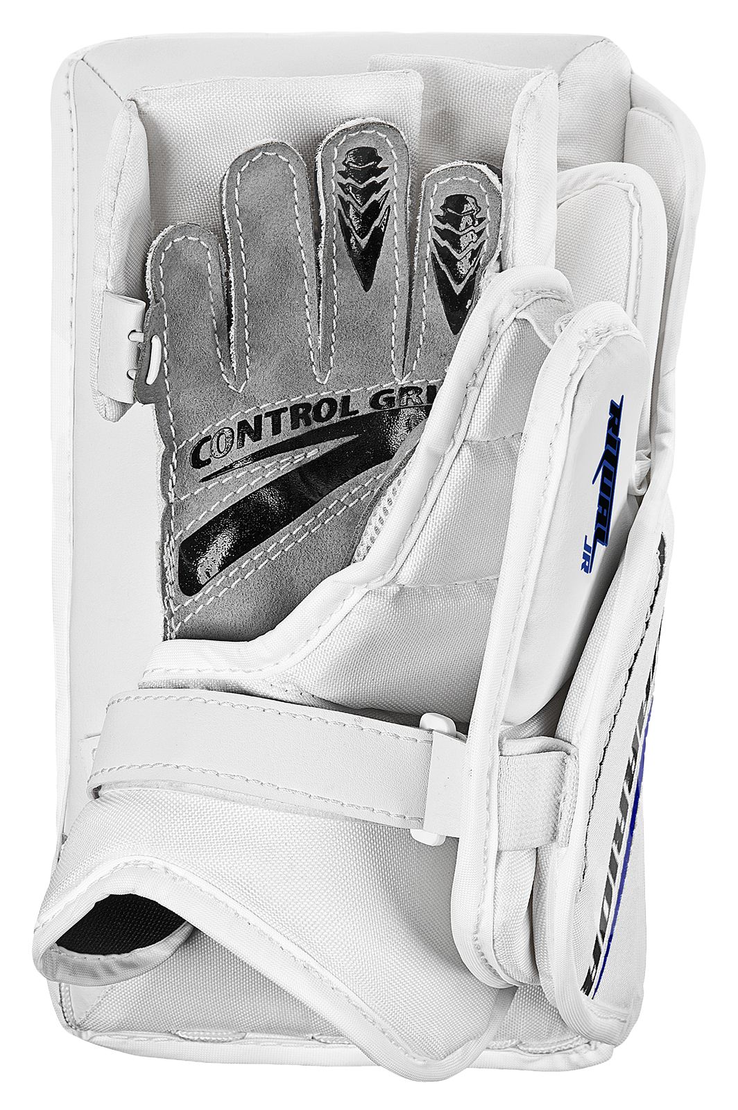 Ritual Jr Blocker, White with Black &amp; Royal Blue