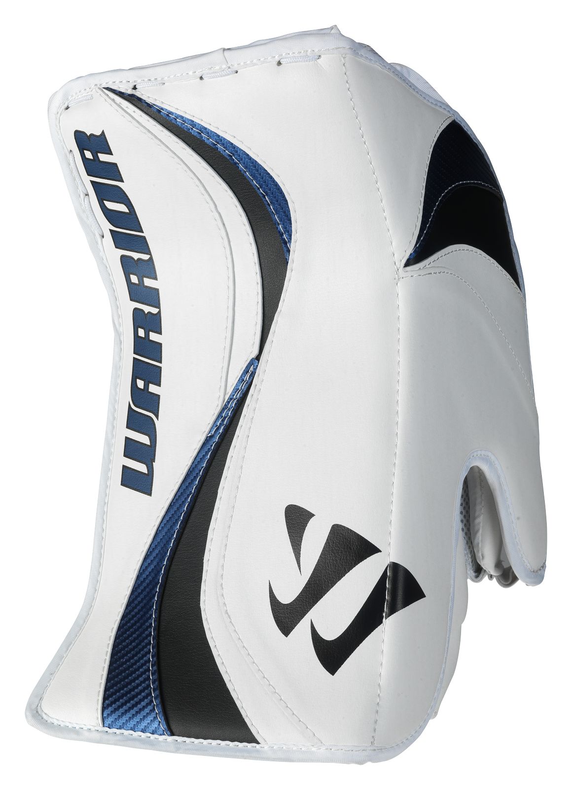 Swagger Blocker, White with Royal Blue & Black