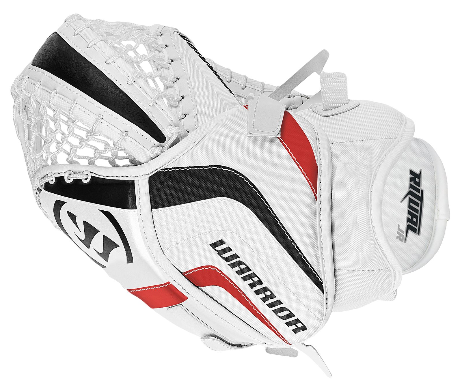 Ritual Jr Trapper, White with Black &amp; Red