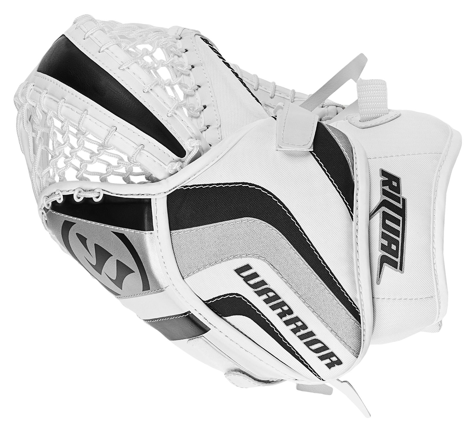 Ritual Jr Trapper, White with Black & Silver