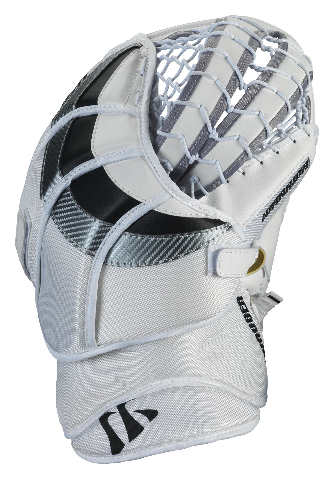 Swagger Catch Glove, White with Black &amp; Silver
