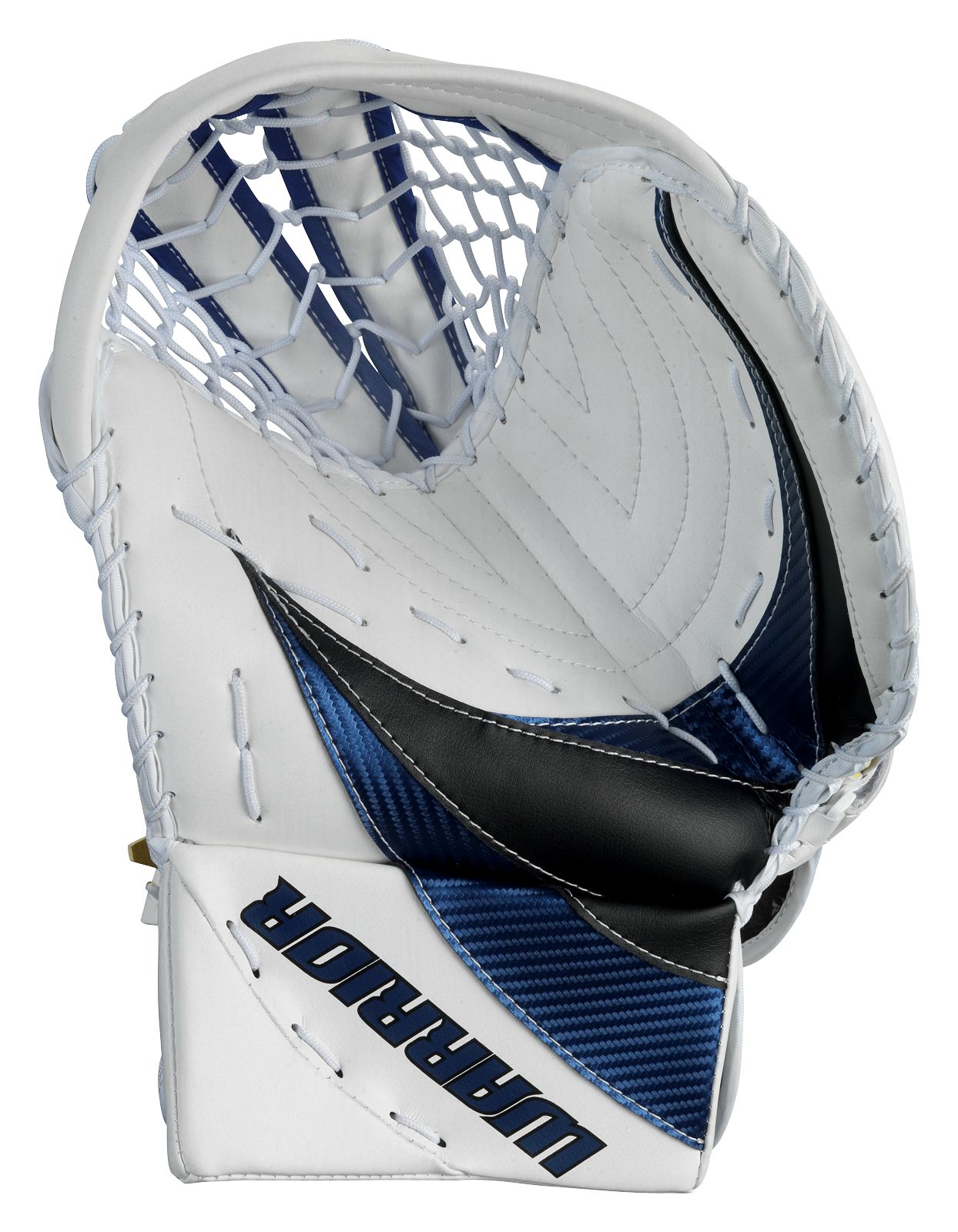 Swagger Catch Glove, White with Royal Blue & Black