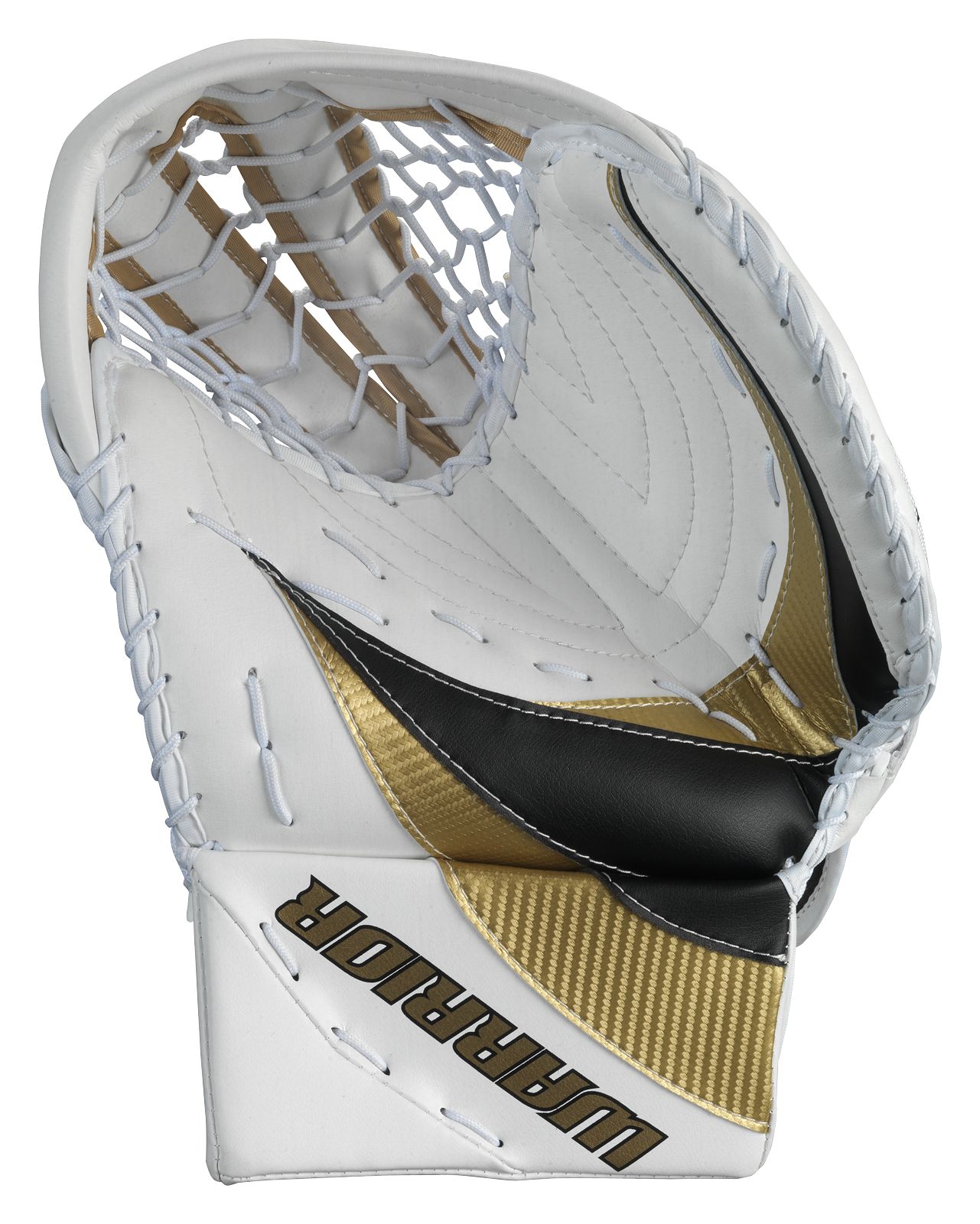 Swagger Catch Glove, White with Vegas Gold & Black