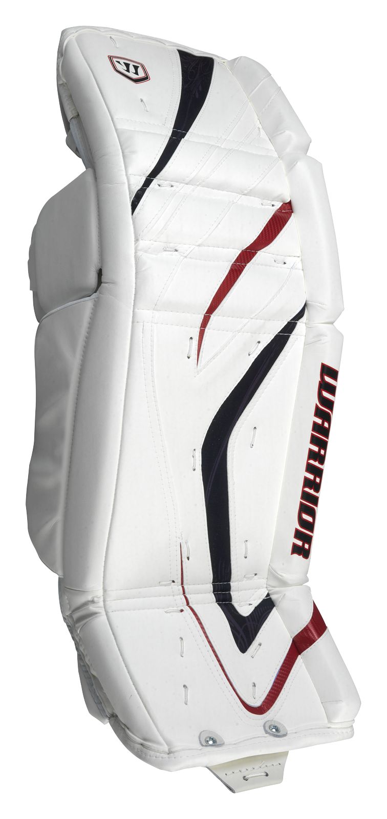 Messiah Leg Pads, NYR White with Navy &amp; Red