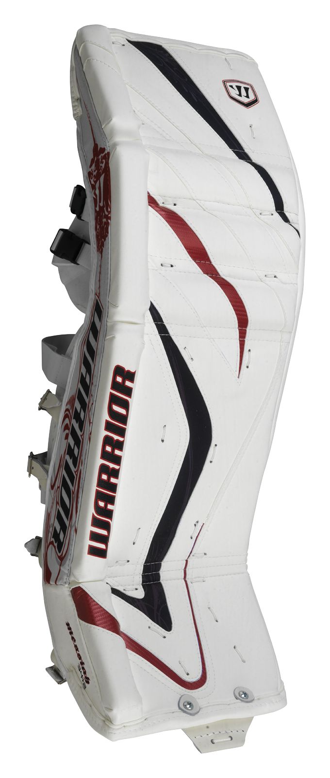 Messiah Leg Pads, NYR White with Navy & Red