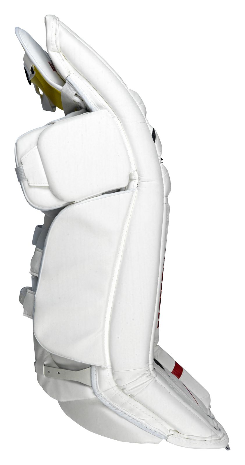 Messiah Leg Pads, NYR White with Navy &amp; Red