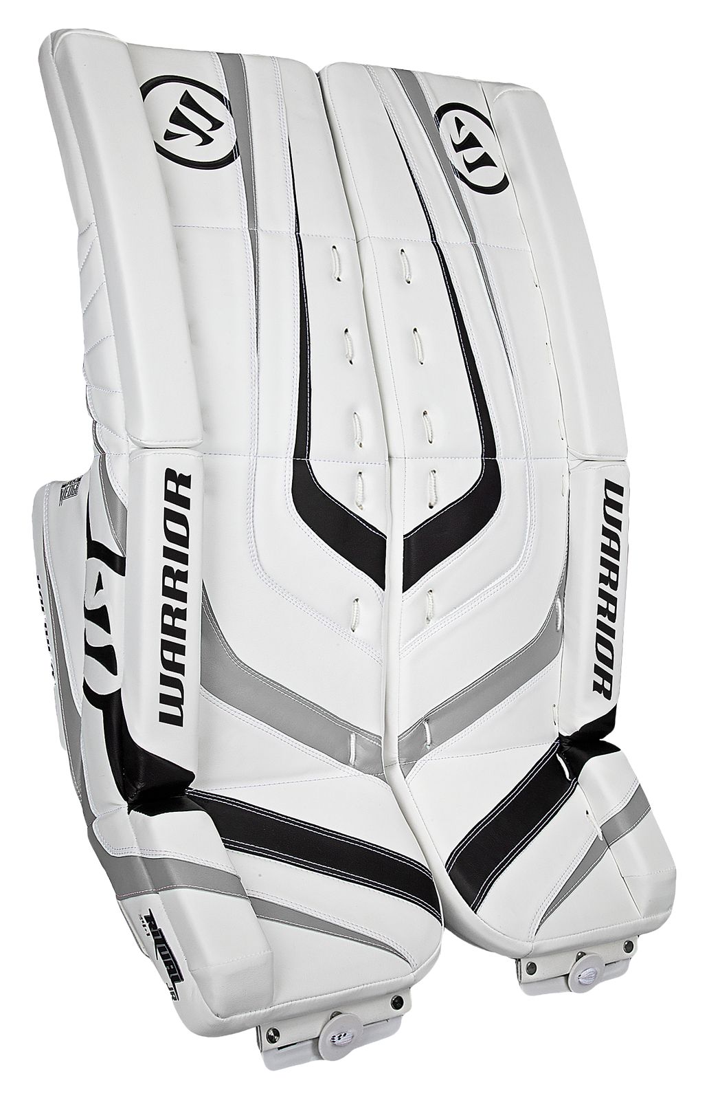 Ritual Jr Leg Pad, White with Black & Silver