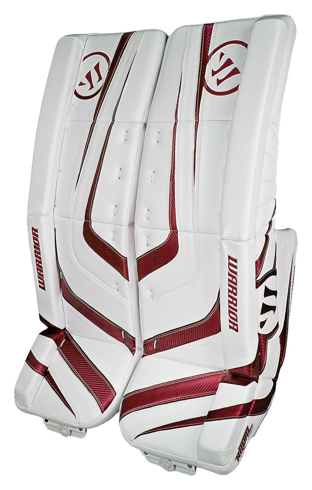 Ritual Pro Leg Pad, White with Red