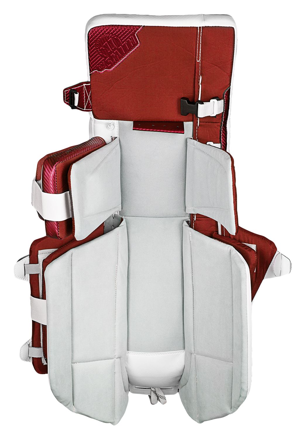 Ritual Pro Leg Pad, White with Red