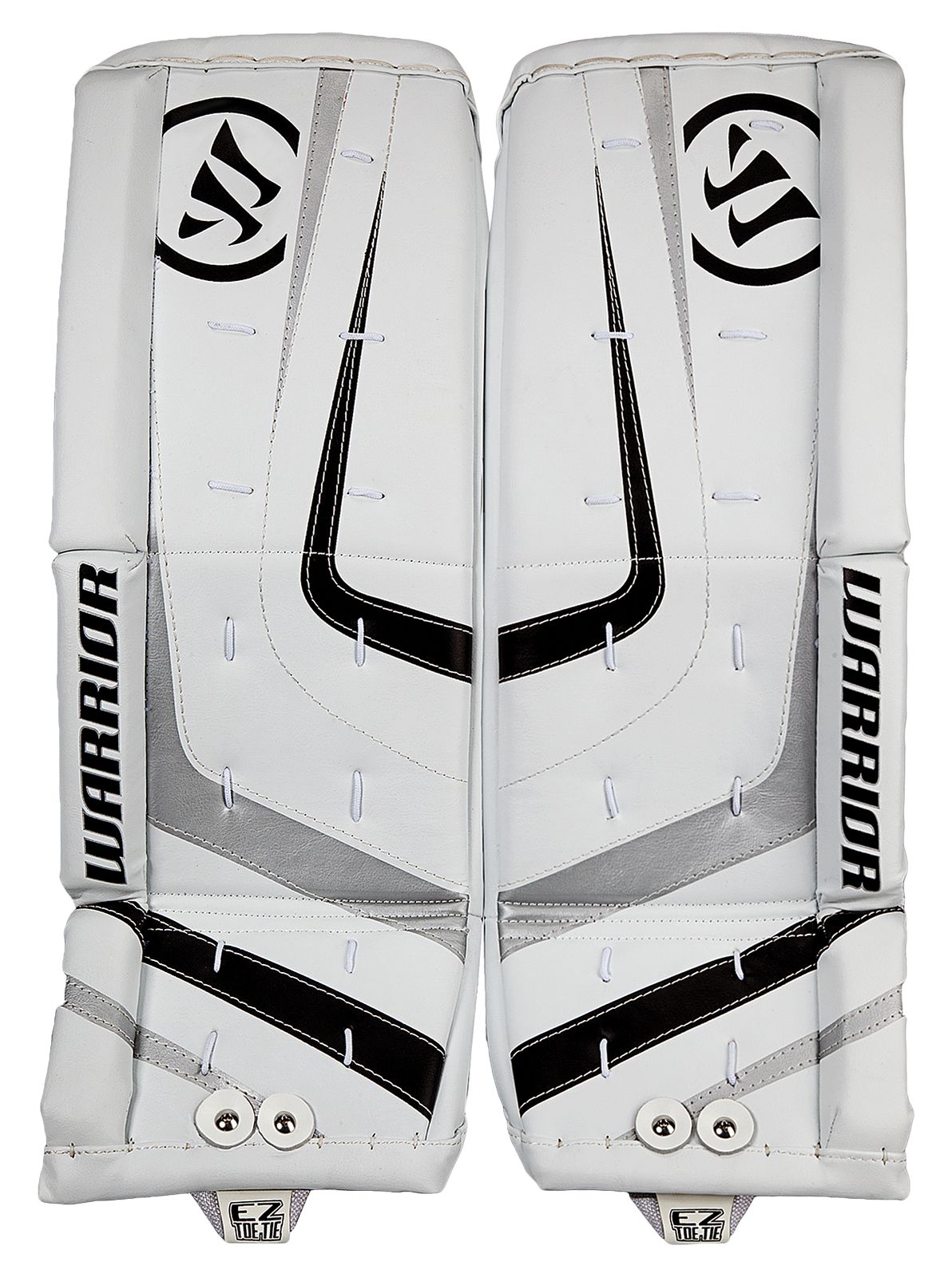 Ritual Youth Leg Pad, White with Black &amp; Silver