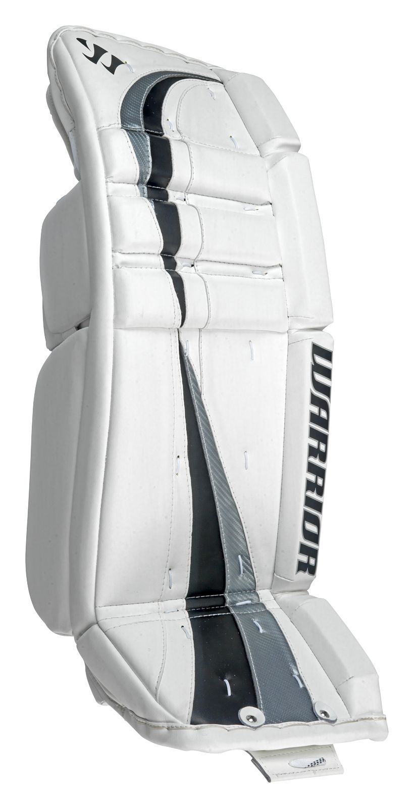 Swagger Leg Pads, White with Black &amp; Silver