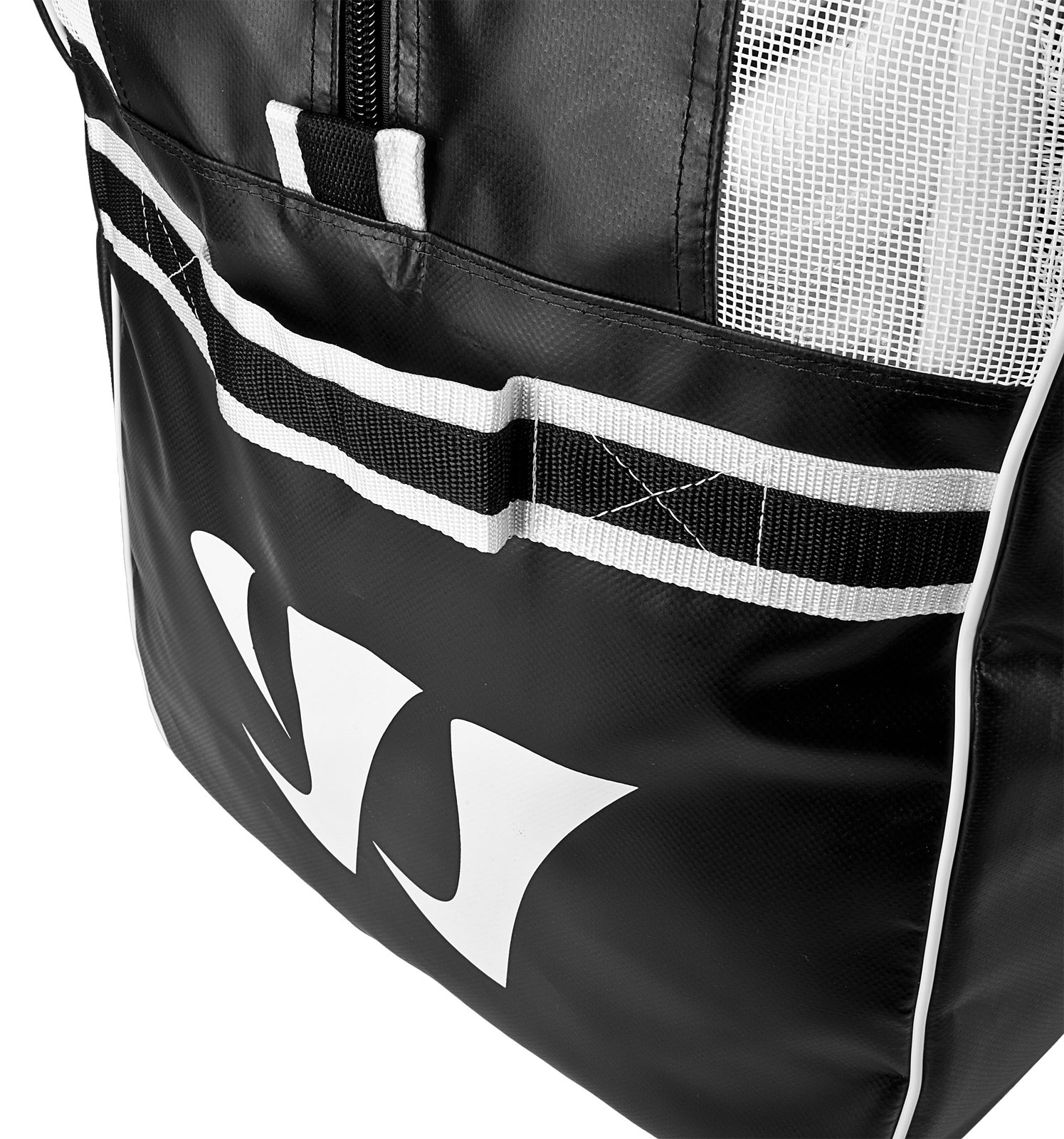 Warrior Pro Bag, Black with White